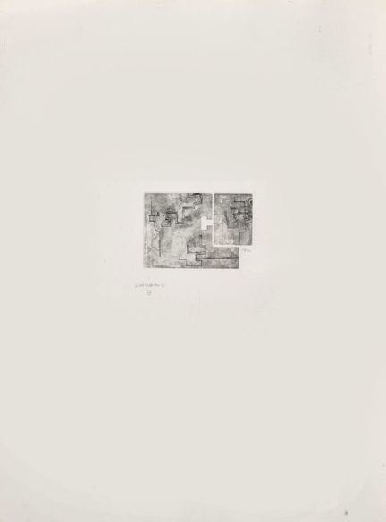 CHILLIDA, EDUARDO (1924 San Sebastián 2002): "Enda