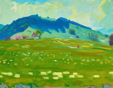 LANDOLT, KARL (Zurich 1925 - 2009 Stäfa) : « Près 