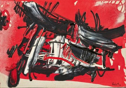 GAITIS, YANNIS (1923 Athen 1984) : Sans titre
Öl a