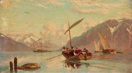 BOCION, FRANÇOIS (1828 Losanna 1890): "Savoyards s