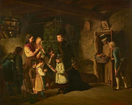 HAMZA, JOHANN (Teltsch 1850 - 1927 Vienna) : La di