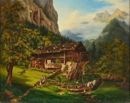 FALKEISEN, JOHANN JAKOB (1804 Basilea 1883): Fatto