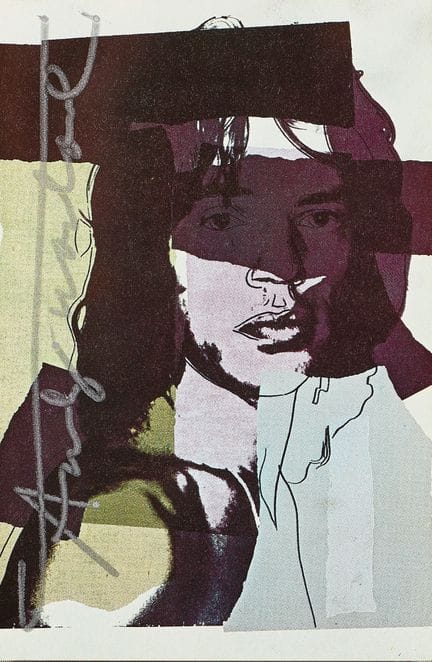 WARHOL, ANDY (Pittsburgh 1928 - 1987 New York) : "