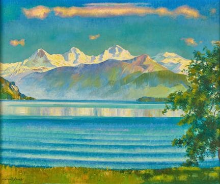 JACOBI, MARCUS (Bienne 1891 - 1969 Merligen) : Le 
