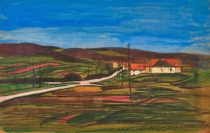 SCHNYDER, ALBERT (1898 Delémont 1989) : "La route 