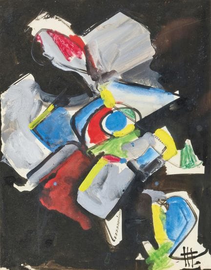 HOFMANN, HANS (Weissenberg 1880 - 1966 New York) :