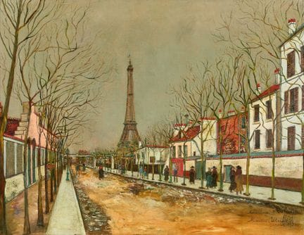 UTRILLO, MAURICE (Parigi 1883 - 1955 Dax) * : "Ave