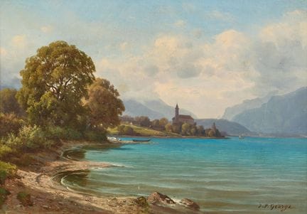 GEORGE-JULLIARD, JEAN PHILIPPE (1818 Genève 1888) 