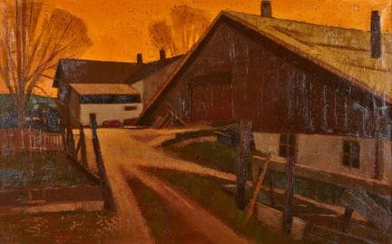 MAFLI, WALTER (Rebstein 1915 - 2017 Lutry) : Ferme