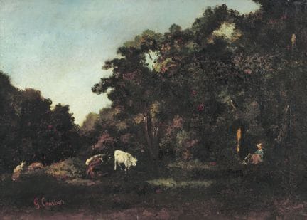 COURBET, GUSTAVE (Ornans 1819 - 1877 La Tour-de-Pe
