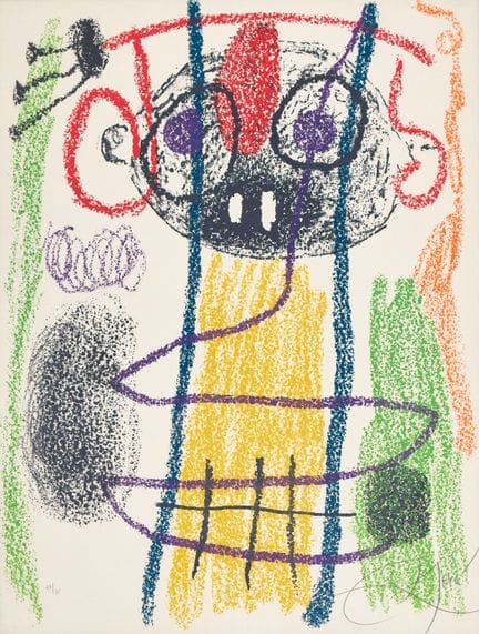 MIRÓ, JOAN (Montroig 1893 - 1983 Palma di Maiorca)