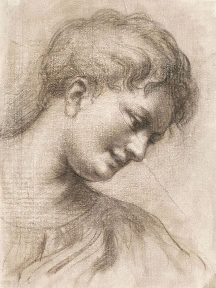 LUTI, BENEDETTO (Firenze 1666 - 1724 Roma): Testa 