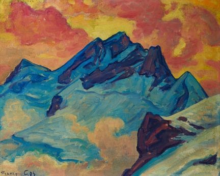 GOS, FRANÇOIS (1880 Genève 1975) : « La Vierge vue
