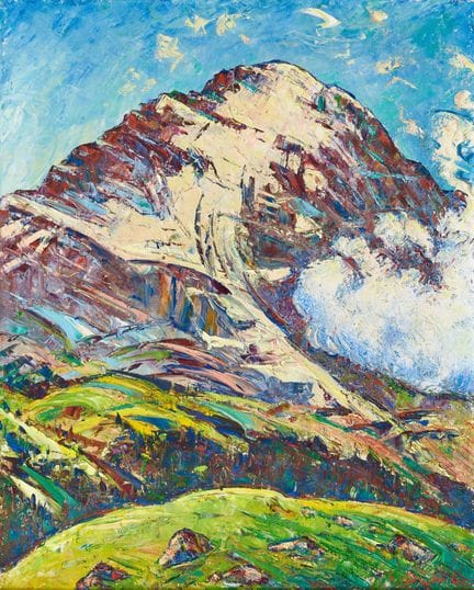 DÜRR, LOUIS (Burgdorf 1896 - 1972 Boll) : « Face n