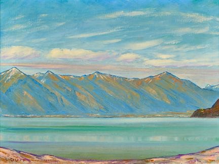 DÜRR, LOUIS (Burgdorf 1896 - 1972 Boll) : « Lac de