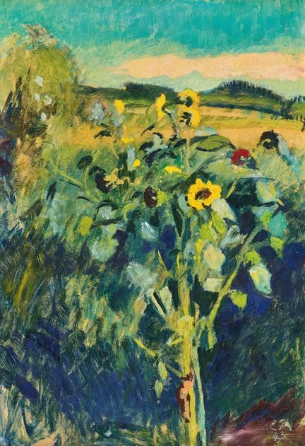 AMIET, CUNO (Soletta 1868 - 1961 Oschwand): "Giras
