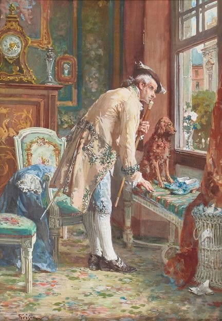 GRISON, FRANÇOIS ADOLPHE (Bordeaux 1845 - 1914 Gin