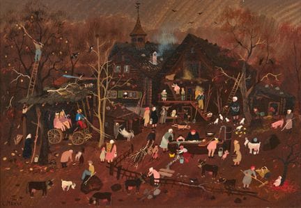 MENGE, CHARLES (Granges 1920 - 2009 Montorge) : Sc