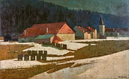 MAFLI, WALTER (Rebstein 1915 - 2017 Lutry) : Villa