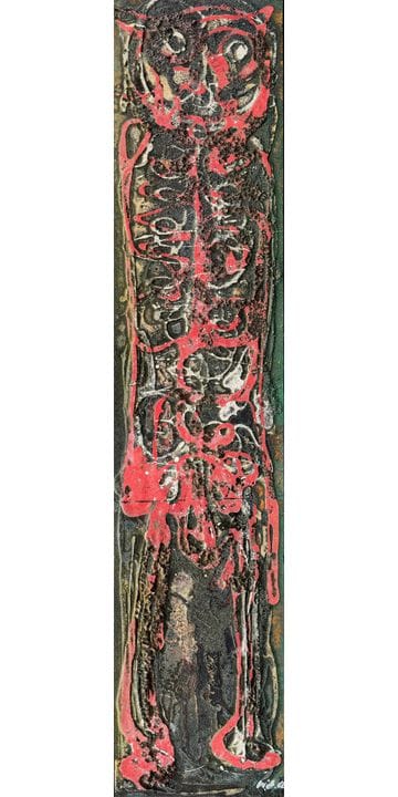 EMCH, WALTER (1919 à Granges, 1997) : « Totem – Ve