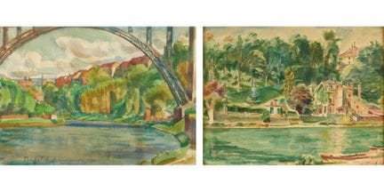 TRAFFELET, FRIEDRICH (1897, Berna – 1954): Pareja 