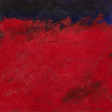 FRANCE, XXe SIÈCLE : Composition rouge et bleu
Hui