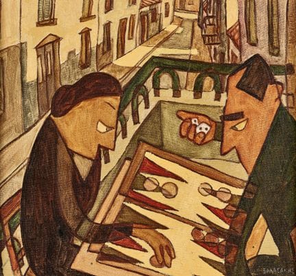 VALASAKIS, PAVLOS (Athens, 1925): The Backgammon P