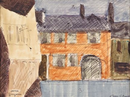 CHAVAZ, ALBERT (Geneva 1907 – 1990 Sion): View of 