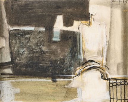 SPAIN, 20TH CENTURY: Composition with an Abstract 