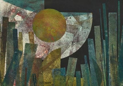 DIAKONOFF, SERGE (Genève, 1933) : Composition abst