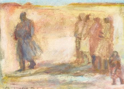 BARMETTLER, AGNES (Stans, 1945) : Sans titre
Craie