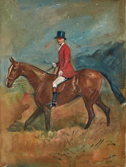 BRADLEY, CUTHBERT (Lincolnshire 1861–1943): "Eques