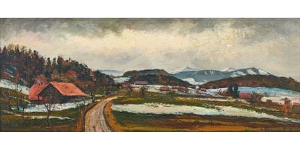 CLÉMENT, MAX (Wünnewil 1912 - 1995 Tafers) : Ferme