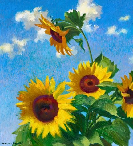 JACOBI, MARCUS (Biel 1891 – 1969 Merligen): Sunflo