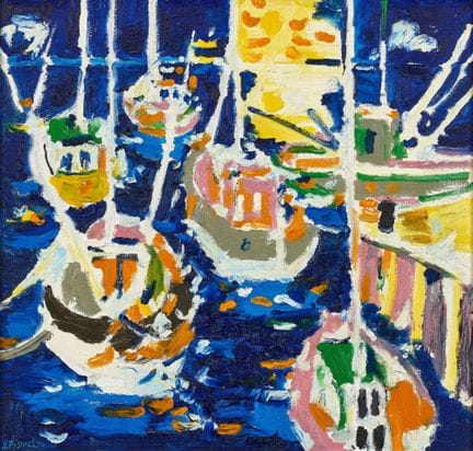 PIGUET, JEAN-LOUIS (1944 Bern 2015): Boats in the 