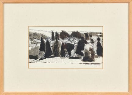 CHAVAZ, ALBERT (Geneva 1907 – 1990 Sion): "Savièse