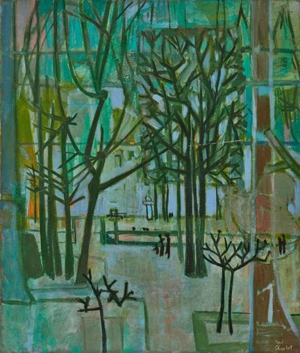 CHARLOT, PAUL (Paris 1906 - 1985) : « Le Square »
