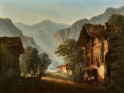 DAGNAN, ISIDORE (Marseille 1794 – 1873 Paris): Cha