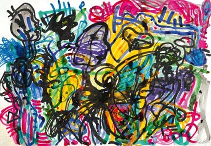 GERMANY, 20th/21st CENTURY: Abstract Composition
I