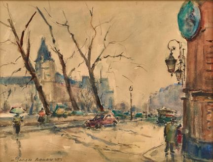 ROUAULT, GEORGES-DOMINIQUE (1904 Paris 2002): "Le 