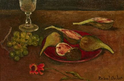 OUDOT, ROLAND (1897 Paris 1981): "Figues et raisin