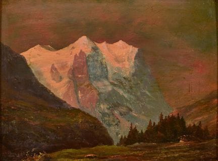SWITZERLAND, 19TH CENTURY: Majestic View of the We