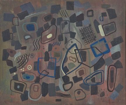 GOUSTERINA, LARISSA (Moscou, 1943) : « Composition