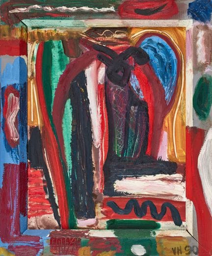 HOFMANN, VEIT (Dresden 1944): "Composition with a 