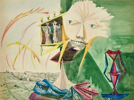 COUTAUD, LUCIEN (Meynes 1904 – 1977 Paris): Surrea