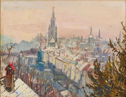 BAY, HANNI (Belp 1885 - 1978 Berne) : La vieille v