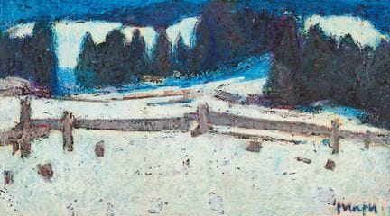 MAFLI, WALTER (Rebstein 1915 – 2017 Lutry): Winter