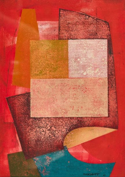 DIAKONOFF, SERGE (Genève, 1933) : Sans titre
Techn