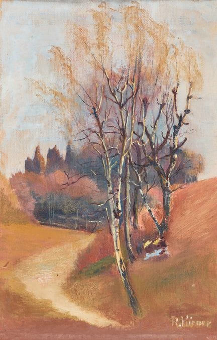 KIENER, ROBERT (Bolligen 1866 – 1945 Bern): Autumn