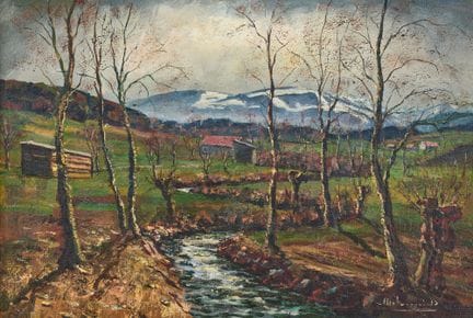 CLÉMENT, MAX (Wünnewil 1912 - 1995 Tafers) : « Sen